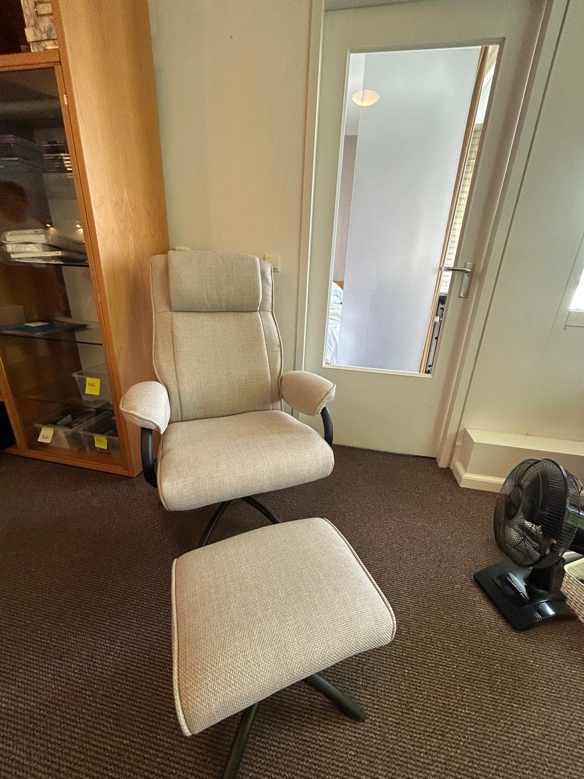 Relaxfauteuil, Huis en Inrichting, Fauteuils, Ophalen, Zo goed als nieuw, 75 tot 100 cm, 50 tot 75 cm