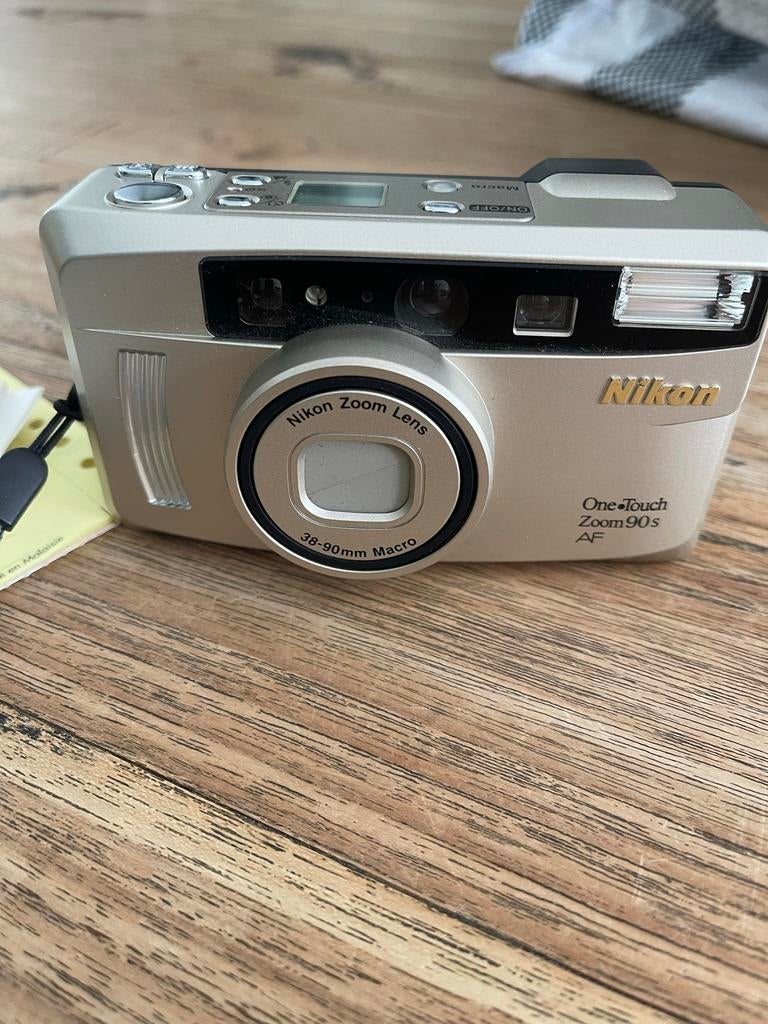 Nikon One-Touch Zoom 90s AF Compact Camera, Audio, Tv en Foto, Fotocamera's Analoog, Ophalen, Zo goed als nieuw, Compact, Nikon