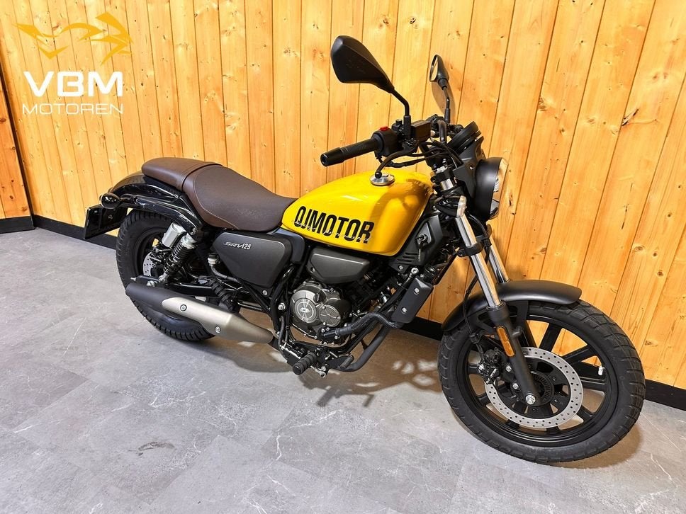 QJMOTOR SRV 125 SRV125 SRV-125 125cc a1 geschikt! rijklaar!, Motoren, Chopper, Bedrijf, Onbekend, 125 cc