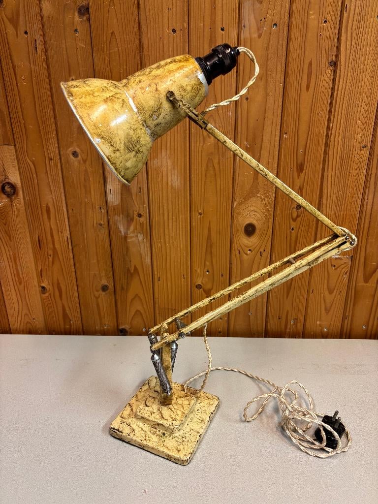 Vintage Anglepoise 1227 – Herbert Terry – Origineel  1940, Ophalen, Gebruikt, 50 tot 75 cm, Vintage , design , antiek , kunst , english