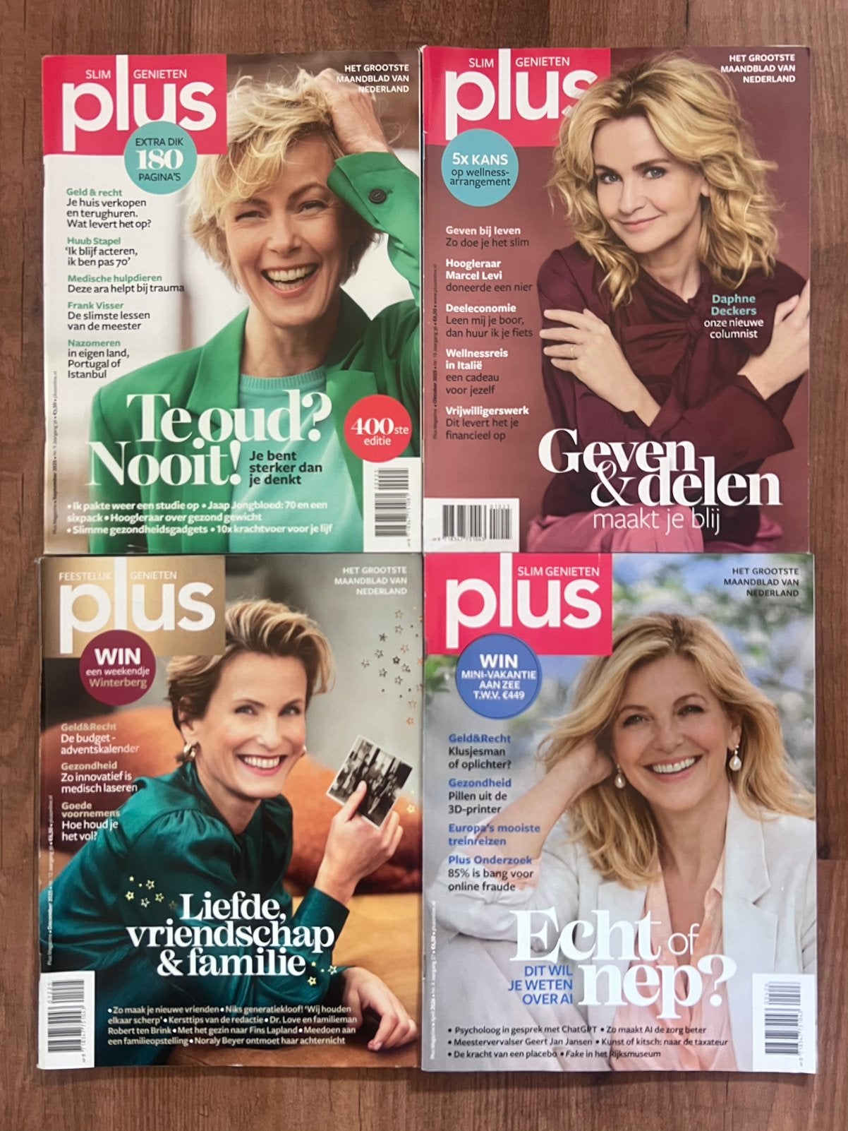 Plus Magazine - Slim Genieten - 6 exemplaren, Boeken, Ophalen of Verzenden, Zo goed als nieuw