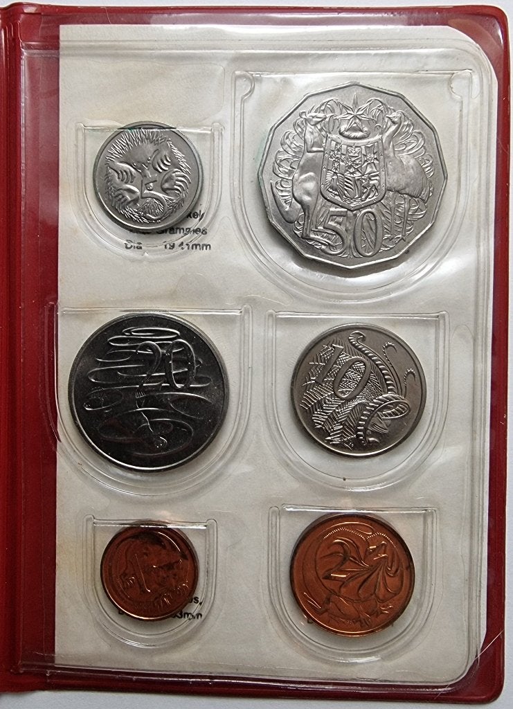 Australië Mint Set 6 Coins 1983 BU, Postzegels en Munten, Verzenden, Setje