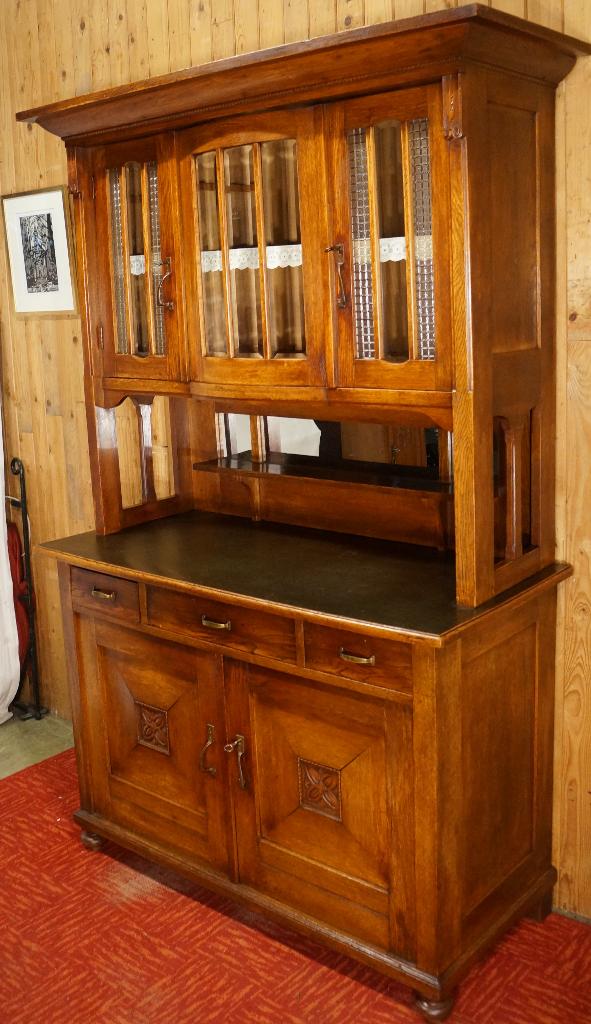 Antiek Jugendstil buffetkast Buffet kast meubel Servieskast, Antiek en Kunst, Ophalen