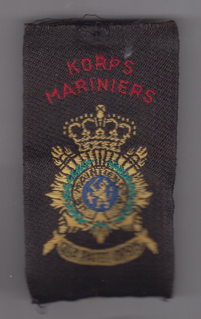 mouwembleem Korps Mariniers, Verzamelen, Ophalen of Verzenden, Marine, Nederland, Embleem of Badge