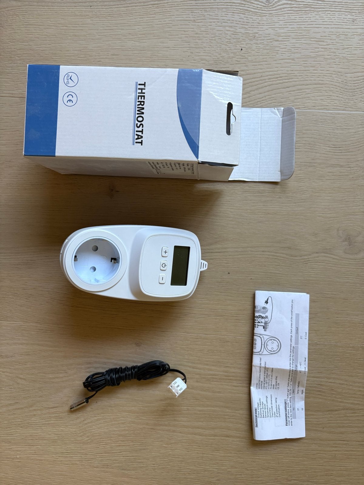 Nieuw vloerverwarming TC-500 Pompschakelaar Thermostaat, Ophalen, Nieuw
