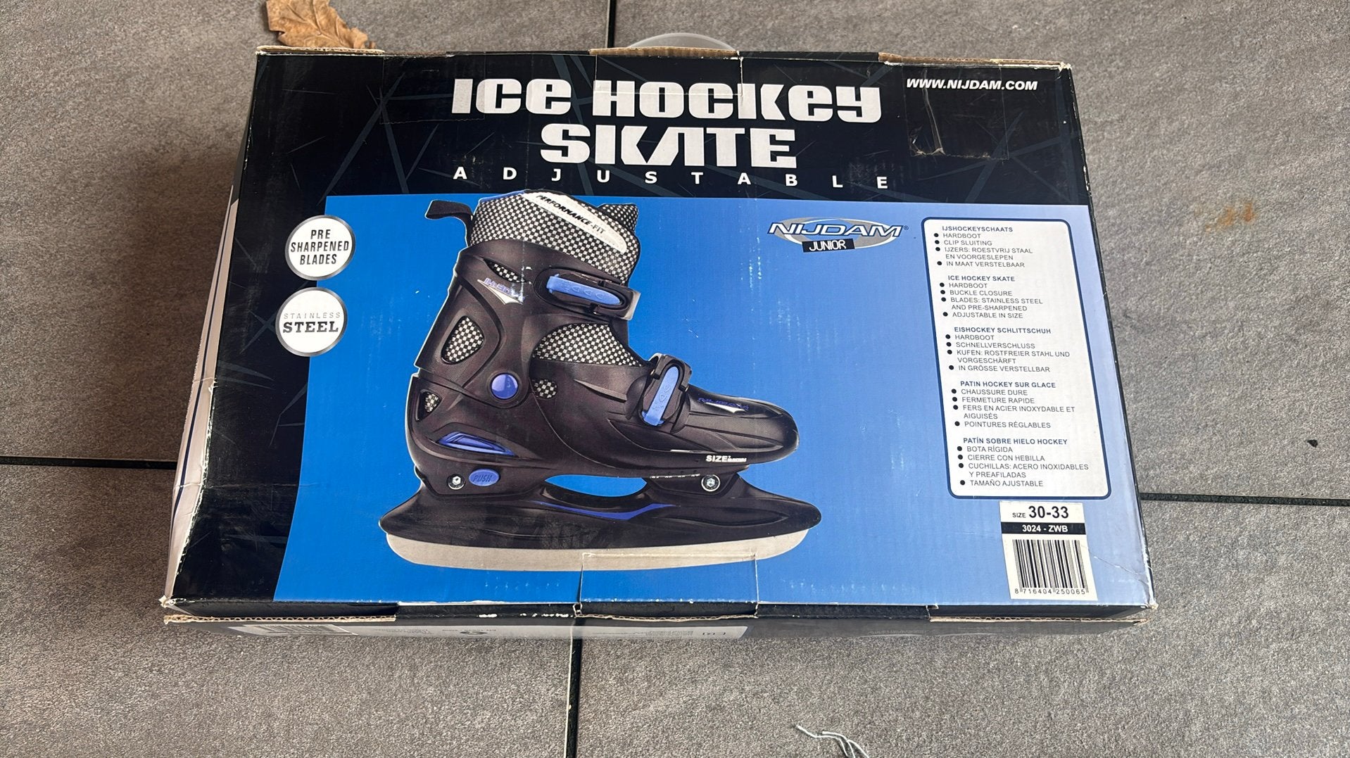 Nijdam schaatsen, Ophalen of Verzenden, Nieuw, IJshockeyschaatsen, Nijdam