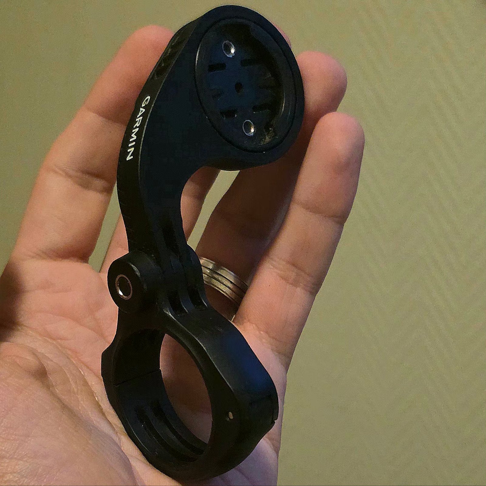 Garmin fietscomputerhouder - Zwart, Fietsen en Brommers, Ophalen of Verzenden, Waterdicht, Nieuw