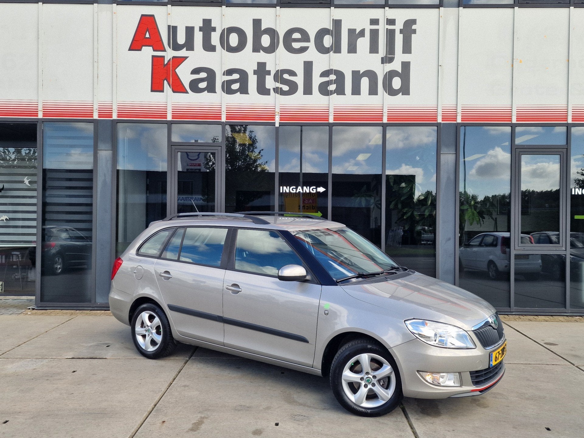 Skoda Fabia Combi 1.2 TDI Greenline - Airco - Cruise - Trekh, Auto's, Voorwielaandrijving, Euro 5, Stof, Zwart