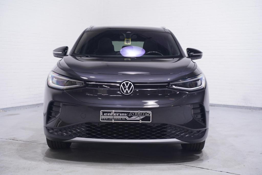 Volkswagen ID.4 First Max 77 kWh 1e Eig. NAP Panodak Leder M, Achterwielaandrijving, Gebruikt, Leder en Stof, Origineel Nederlands