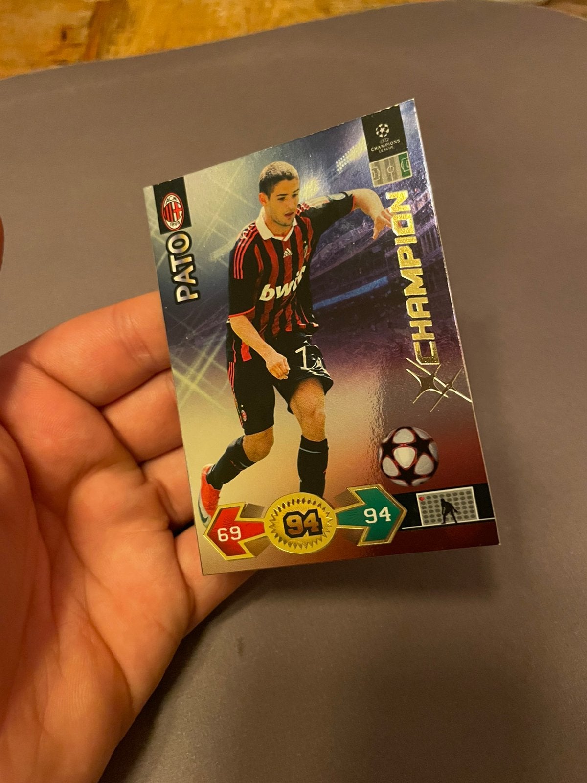 Pato Champion 94 Panini 2009-2010 AC Milan, Ophalen of Verzenden, Zo goed als nieuw, Plaatje