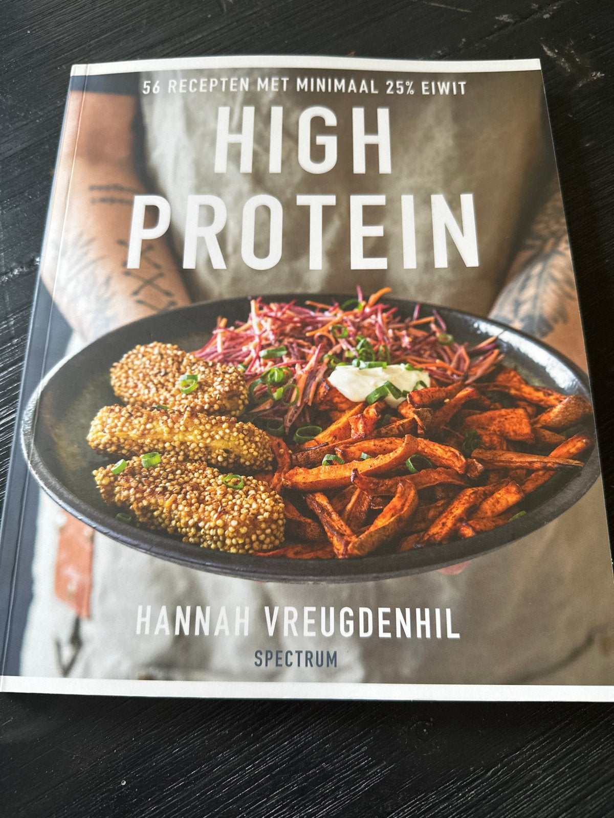 High Protein Kookboek - Hannah Vreugdenhil, Boeken, Voorgerechten en Soepen, Ophalen of Verzenden, Zo goed als nieuw, Gezond koken