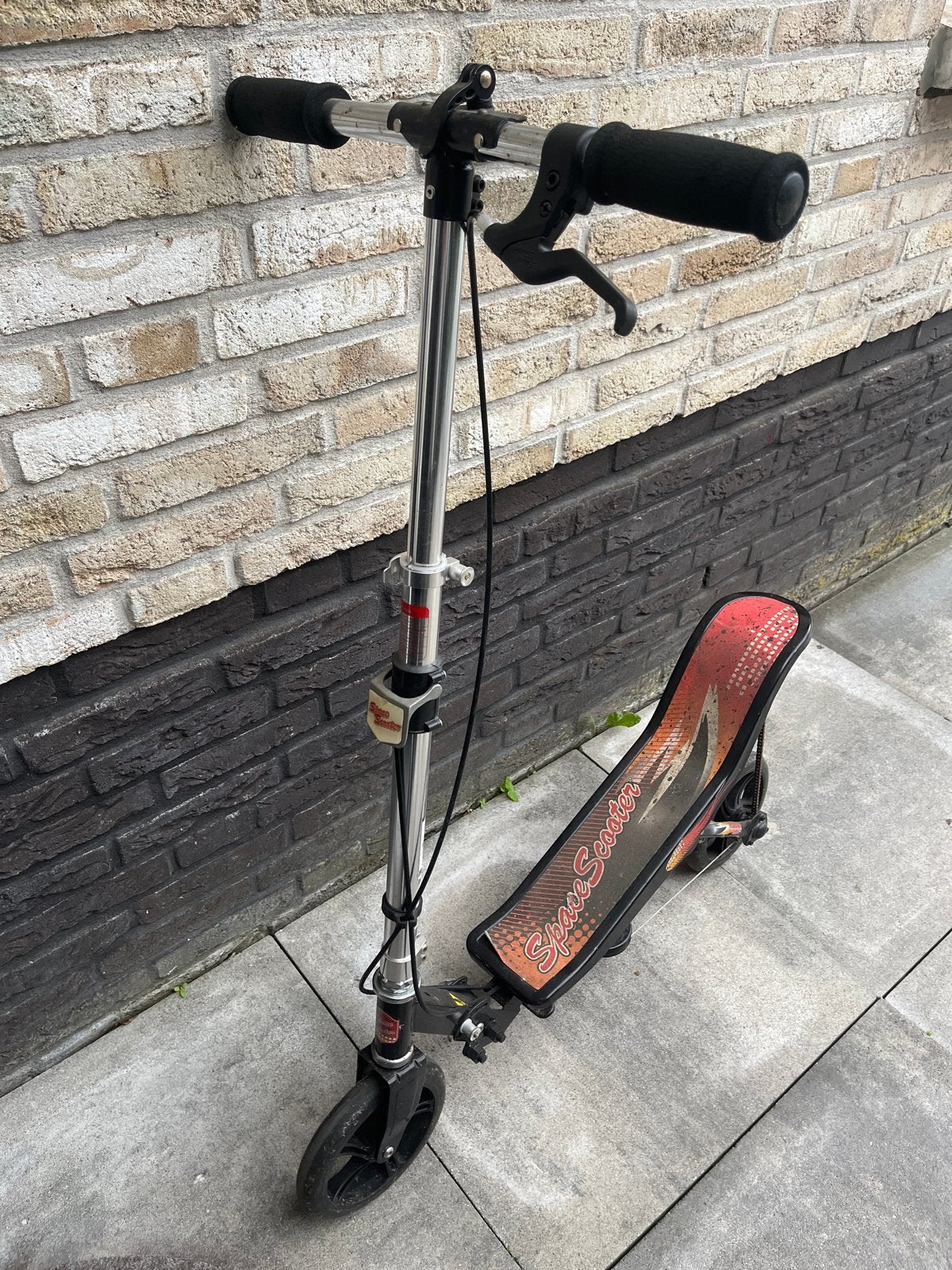 Space Scooter X590 - Zwart/Rood, Ophalen of Verzenden, Gebruikt, Gewone step