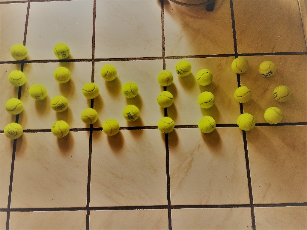 tennisballen voor de hond of het spel, Ophalen of Verzenden