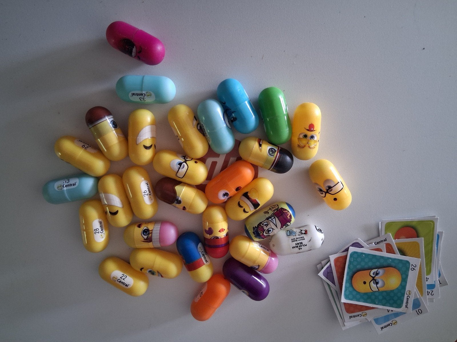Funky Beans verzameling met kaarten, Ophalen of Verzenden, Gebruikt