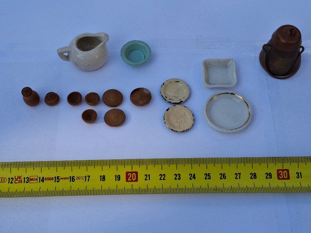 KEUKENGEREI BEHORENDE BIJ JARIG 50 POPPENHUIS, Ophalen of Verzenden