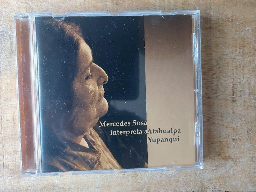 CD Mercedes Sosa – Mercedes Sosa Interpreta a  Yupanqui, Ophalen of Verzenden, Zo goed als nieuw, Aziatisch
