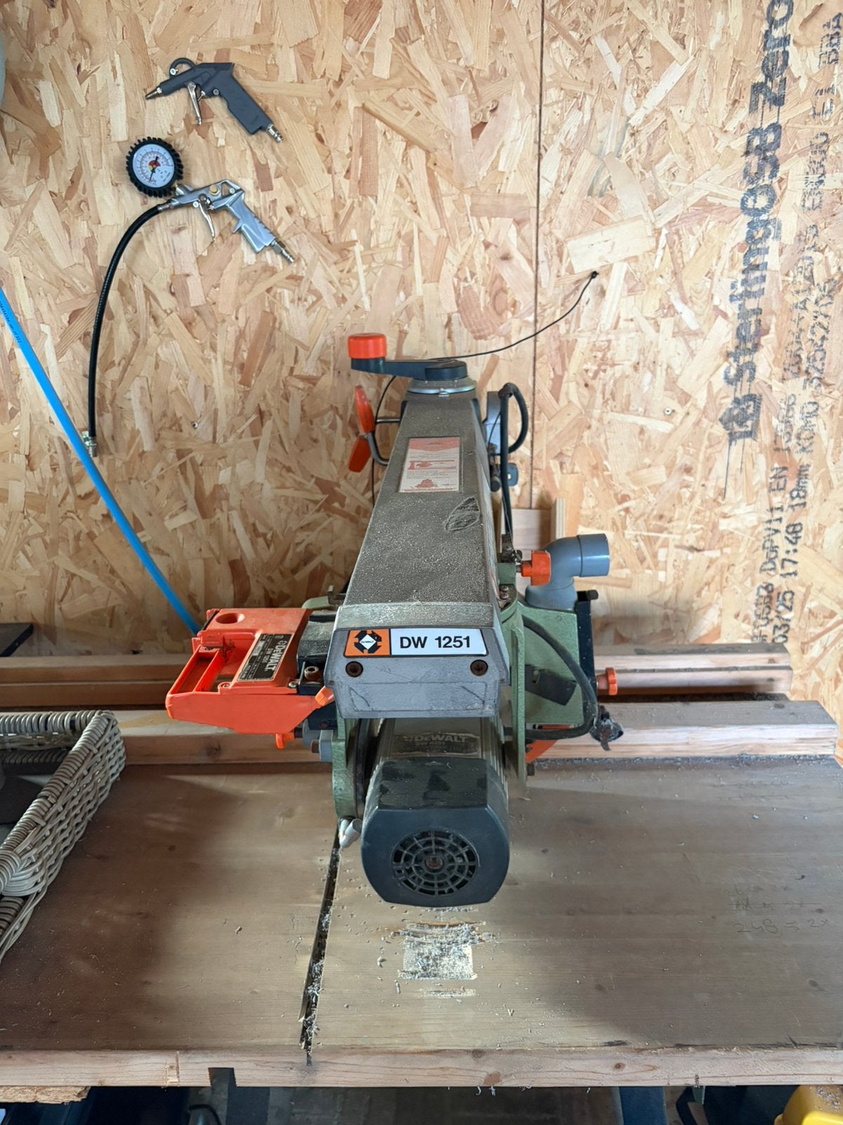 De Walt Zaagtafel, Doe-het-zelf en Verbouw, Gereedschap | Zaagmachines, Cirkelzaag, Verzenden, 70 mm of meer, Zo goed als nieuw