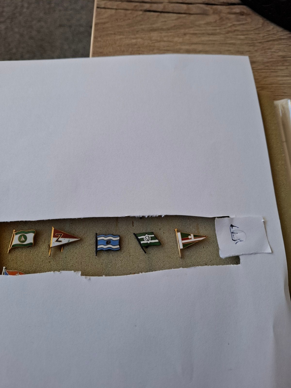 Scheepvaart speldjes - set van 5, Ophalen of Verzenden, Gebruikt, Transport, Speldje of Pin