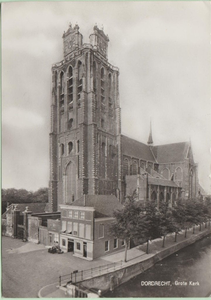Dordrecht Grote Kerk 1967., Ophalen, 1960 tot 1980, Gelopen, Zuid-Holland