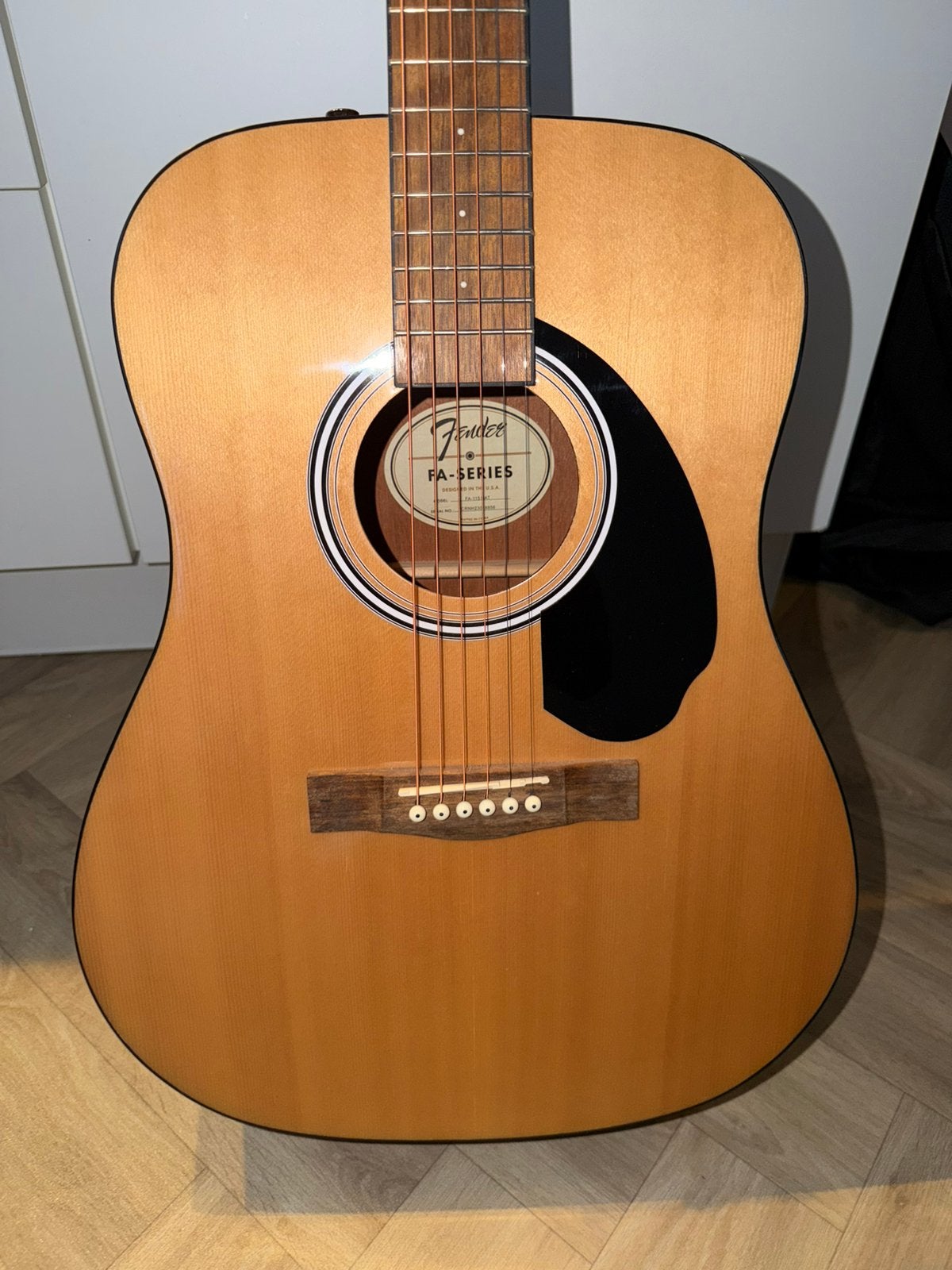Fender FA-115 met capo en clip-on tuner, Ophalen of Verzenden, Zo goed als nieuw, Klassieke of Spaanse gitaar