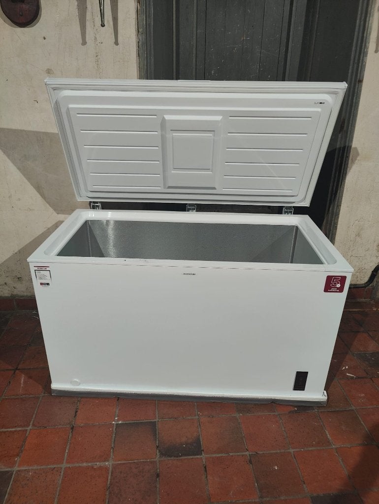 Nieuwe Inventum vrieskist 412 ltr met garantie, Vrieskist, Minder dan 85 cm, Nieuw, Vrijstaand