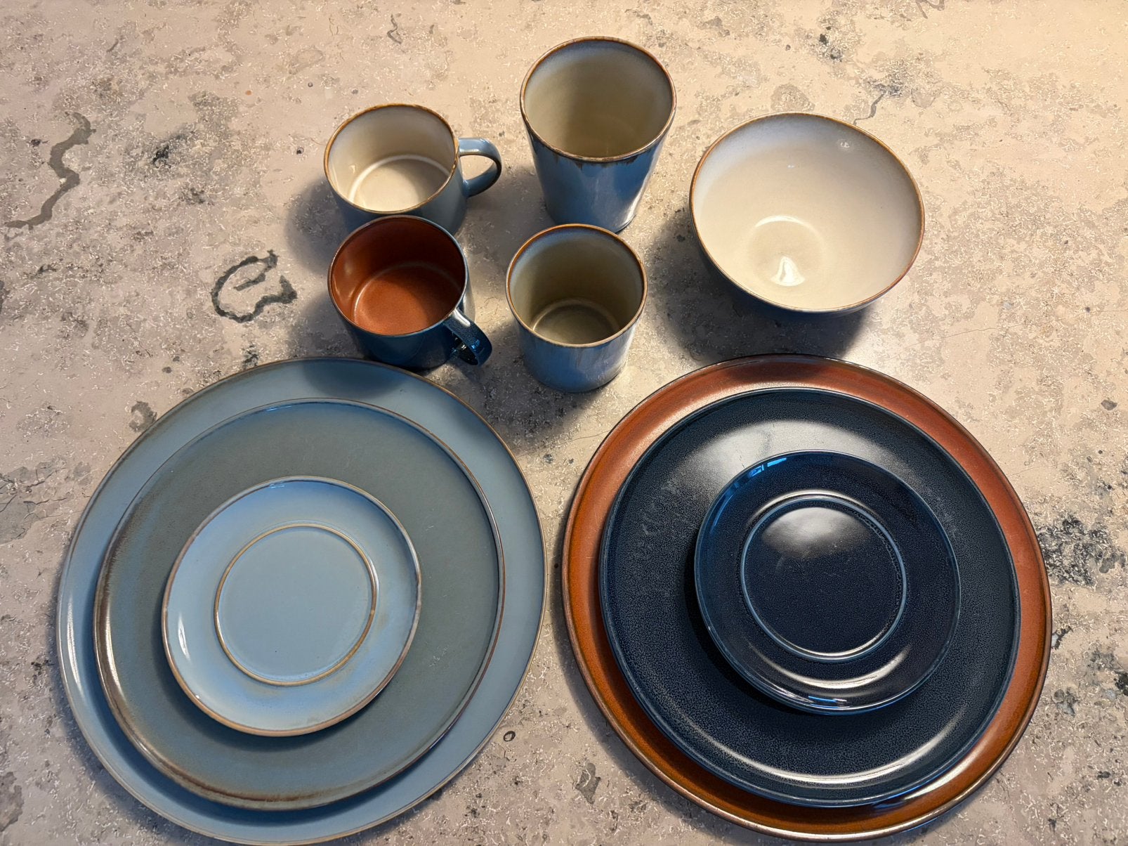 Serax servies, Ophalen