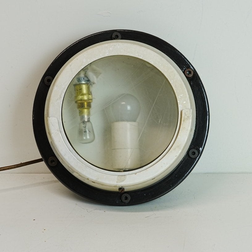 Antieke tram hanglamp. (RET), Ophalen of Verzenden, Zo goed als nieuw, Metaal, Minder dan 50 cm