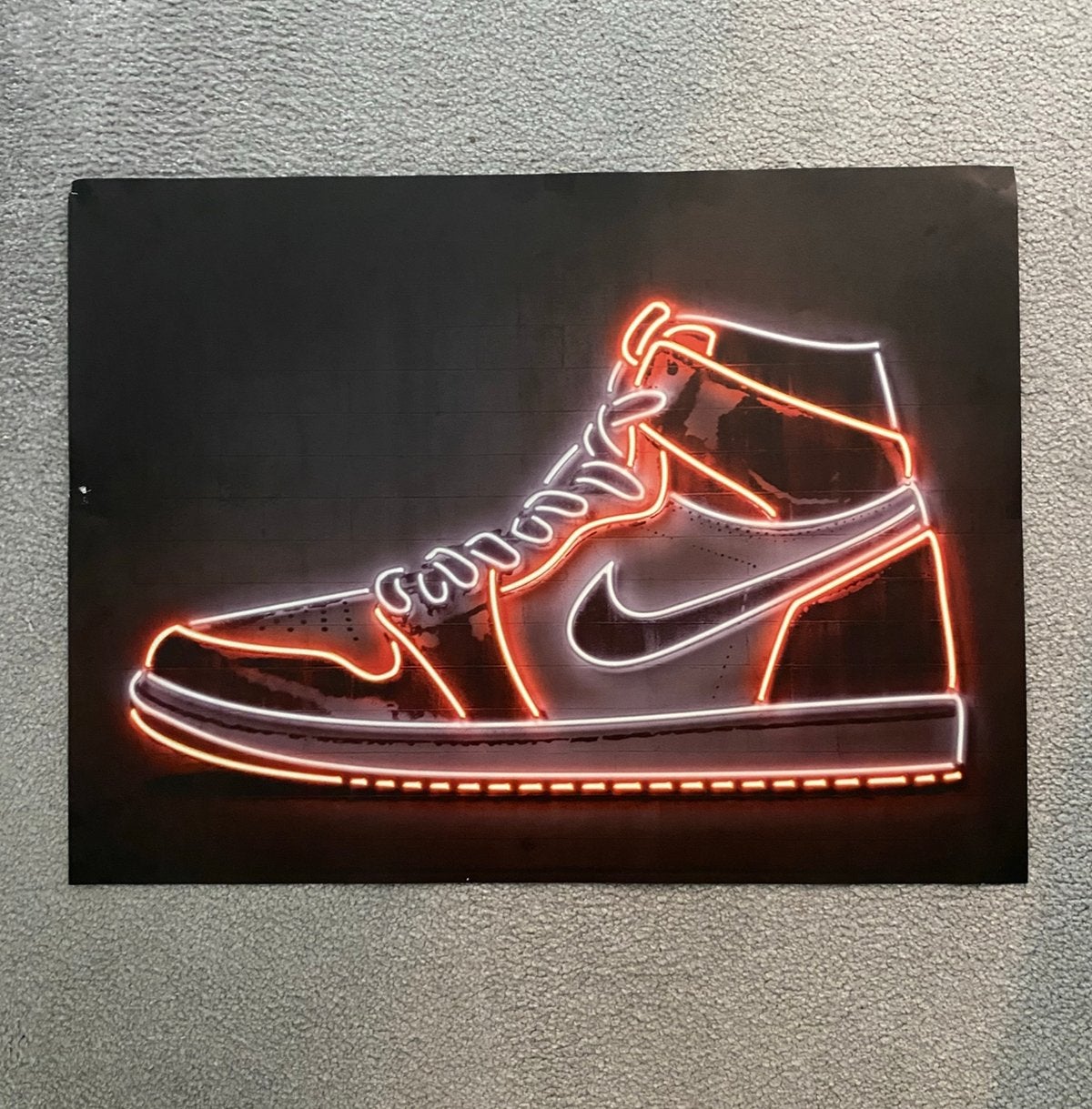 Michael Jorden schoen poster, Ophalen of Verzenden, Zo goed als nieuw, Schoenen