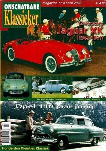 Onschatbare Klassieker 4 2008 Jaguar XK, Renault Dauphine, Ophalen of Verzenden, Nieuw, Renault
