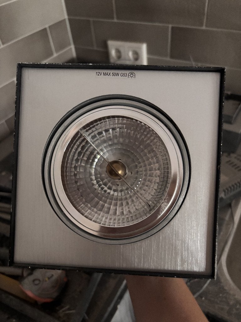 Philips Lirio spots 7x zwart, Ophalen, Gebruikt, Opbouwspot, Philips