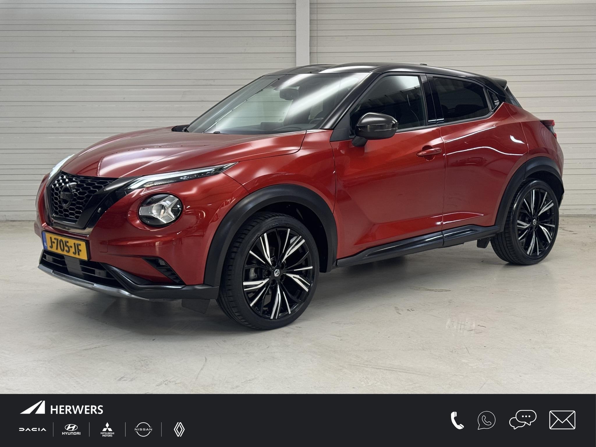 Nissan Juke 1.0 DIG-T N-Design / Dealer Onderhouden / Naviga, Voorwielaandrijving, Euro 6, Origineel Nederlands, Handgeschakeld