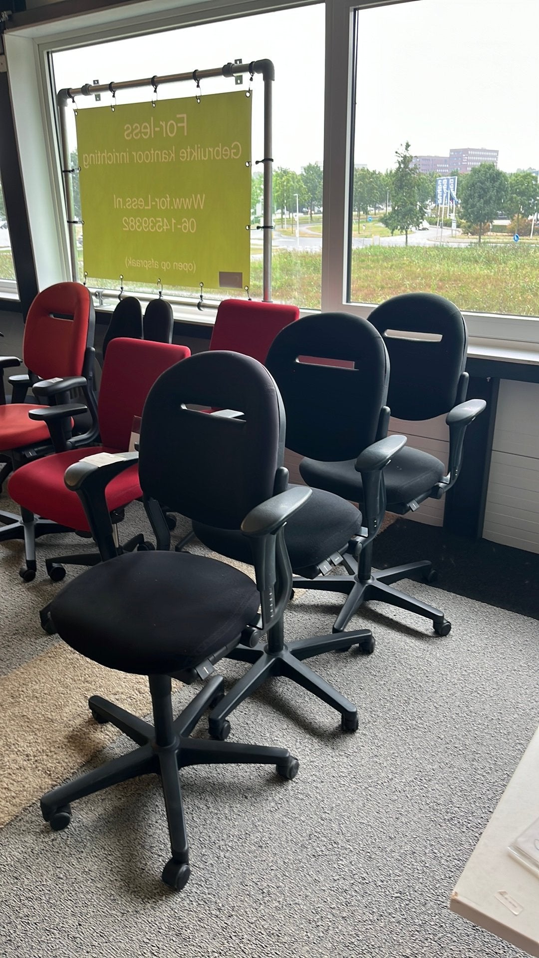 Ahrend 220 Bureaustoelen  gebruikt, Ophalen, Gebruikt, Geen, Zwart