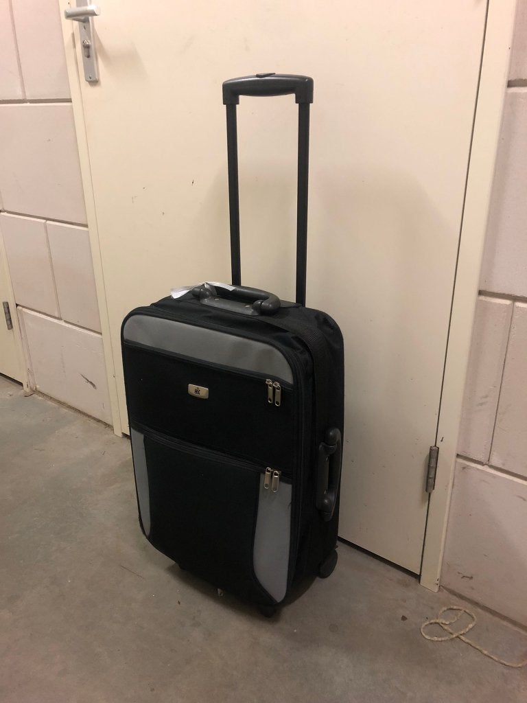 handbagage rolkoffer, Sieraden, Tassen en Uiterlijk, Koffers, Ophalen, Overige materialen, Wieltjes, Gebruikt