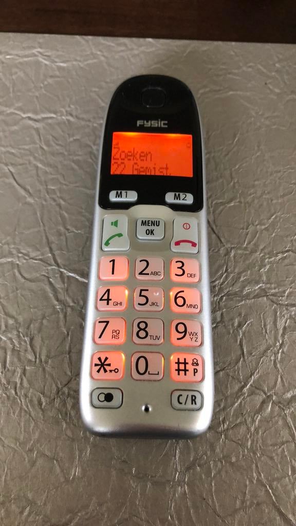 Fysic FX-5725 DECT handset, Verzenden, Gebruikt, 1 handset