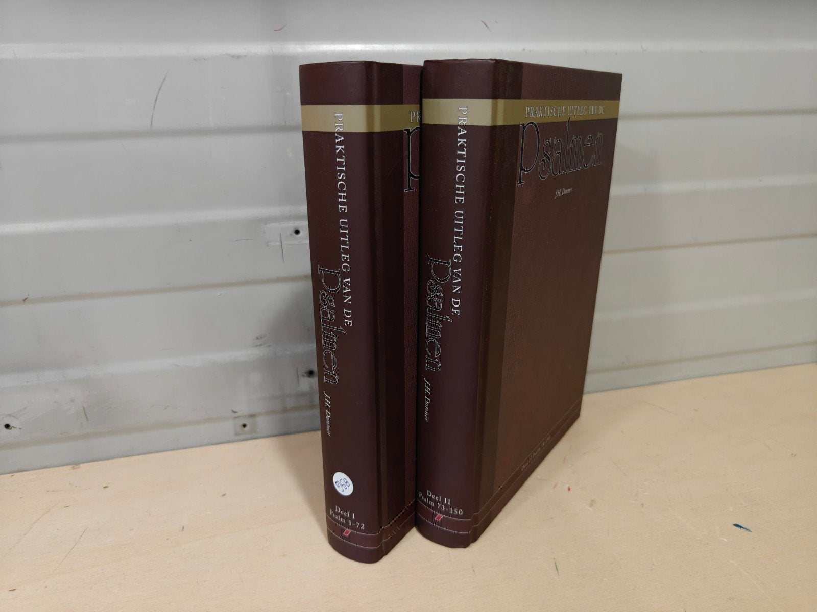 Nr. 958 J.H. Donner: De Psalmen Voor de gemeente uitgelegd., Christendom | Protestants, Ophalen of Verzenden, Zo goed als nieuw