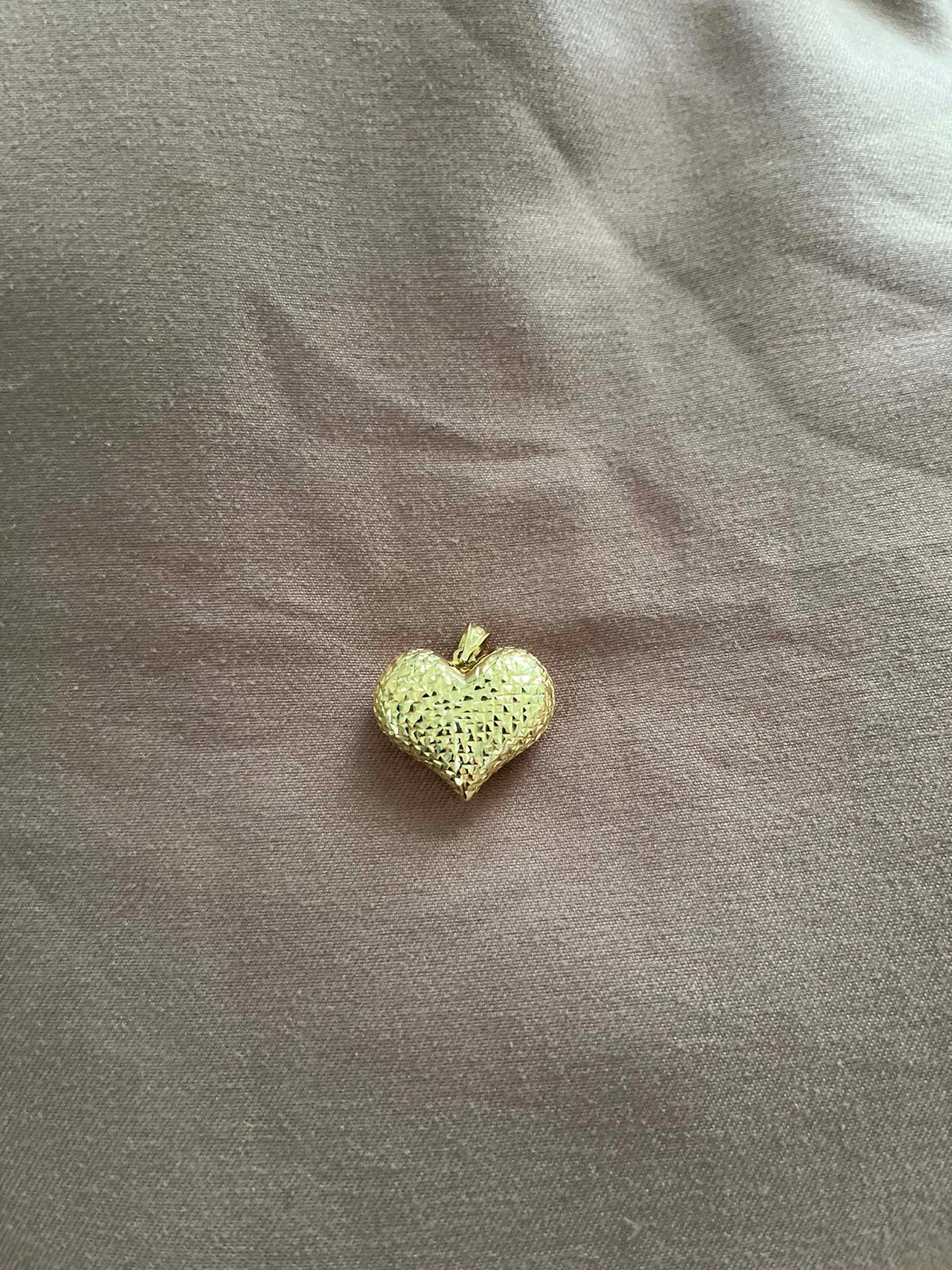Saudi gold 18k big heart, Ophalen of Verzenden, Nieuw, Goud, Hart