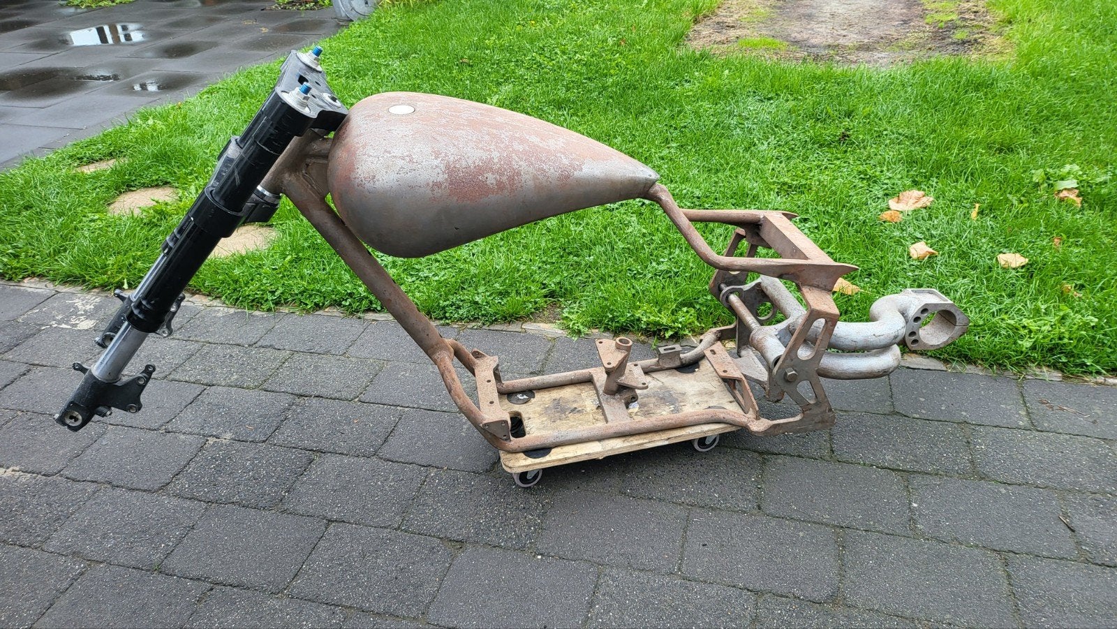 Harley project, Ophalen, Nieuw
