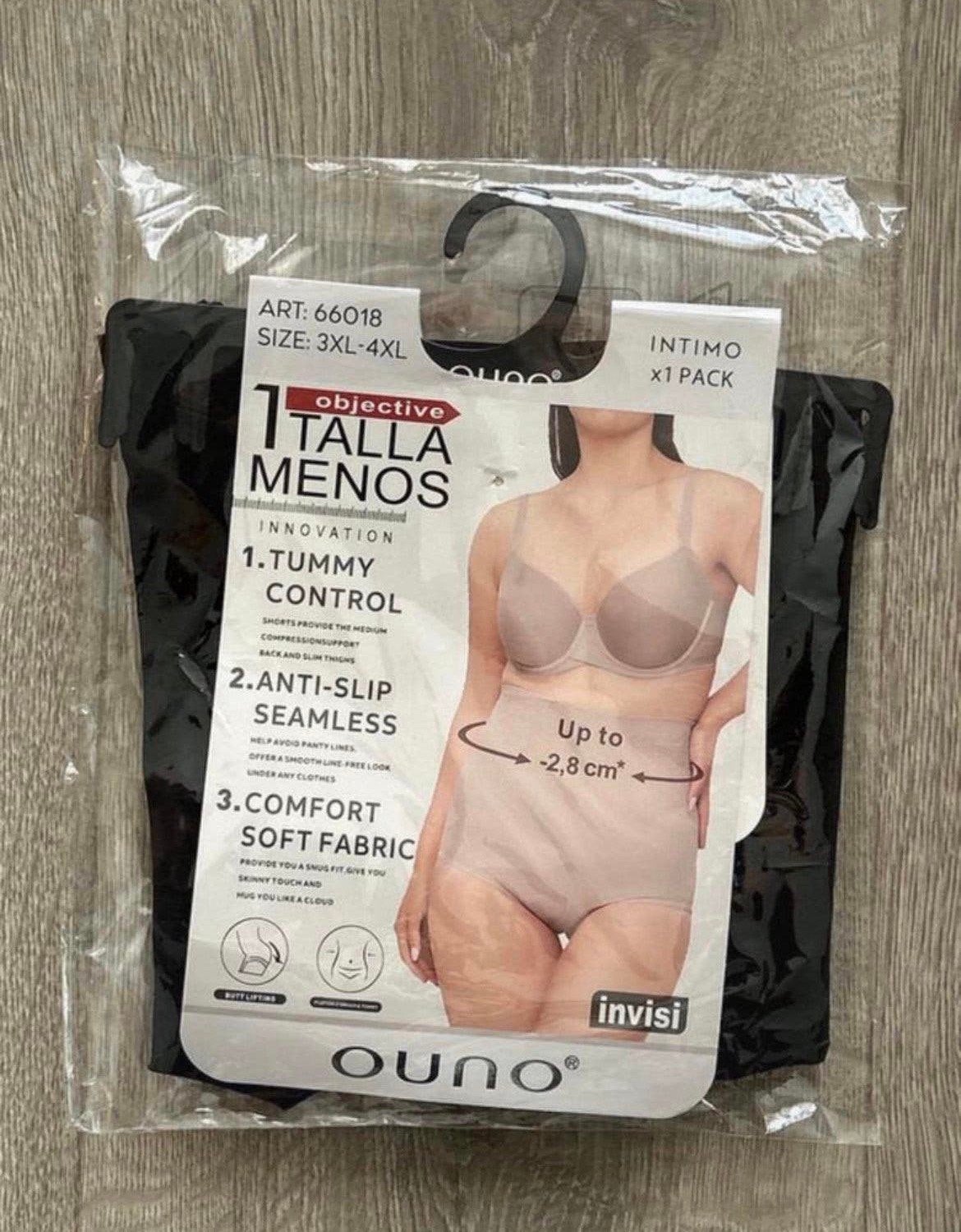 Dames Ouno corrigerende slib onderbroek maat XL zwart, Ophalen of Verzenden, Zwart, Slip