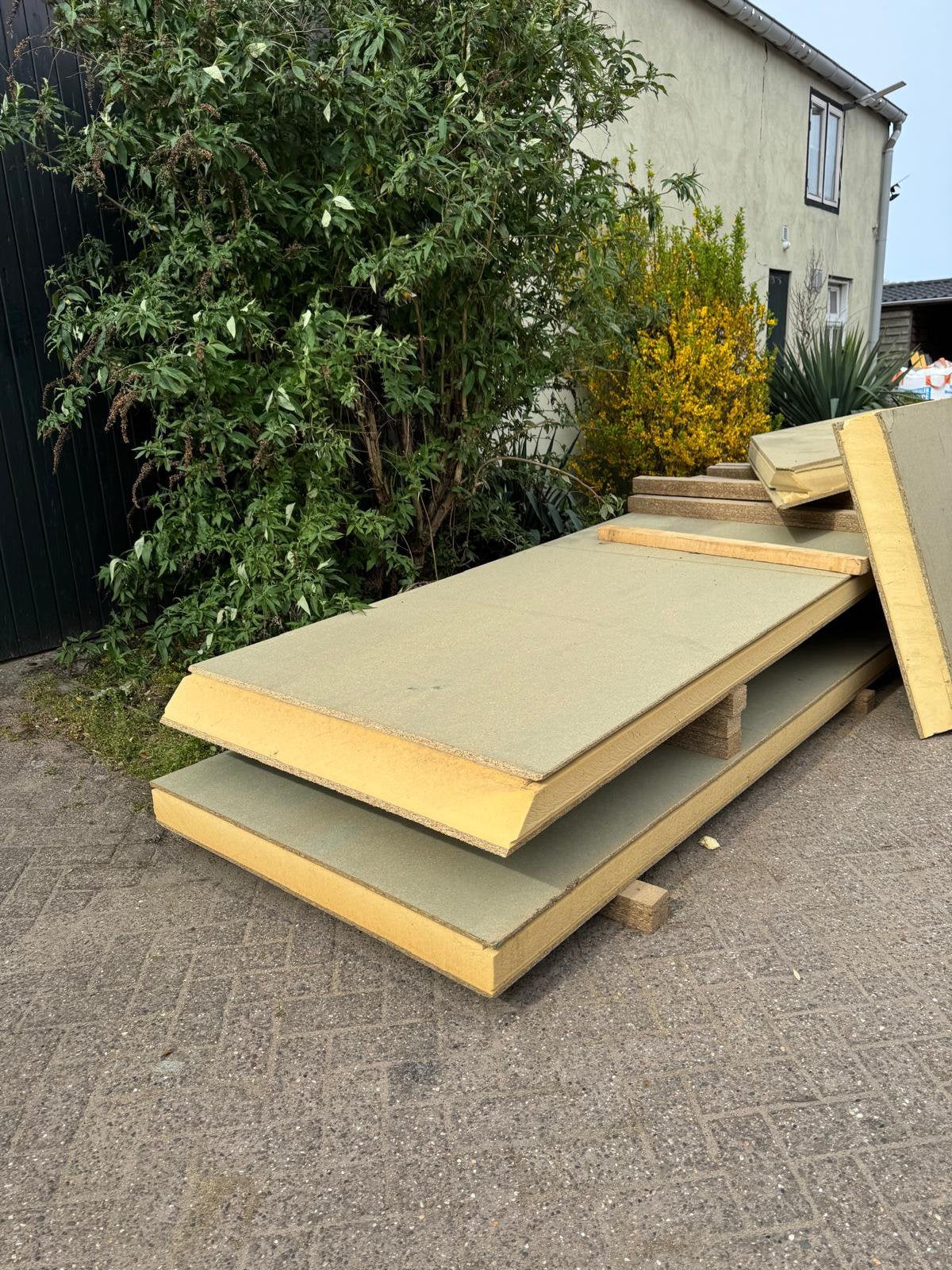 Dakplaten, type Unilin Roof SW Easy Air CB Green 12 r.c 4,7, Ophalen, Zo goed als nieuw