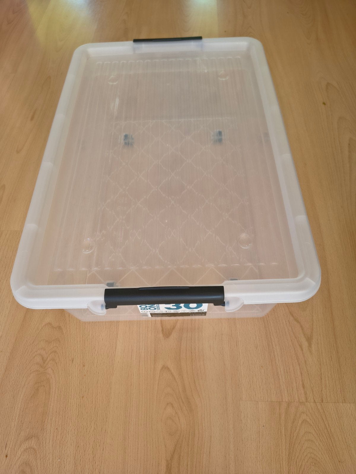 Opbergbak met deksel en wieltjes (5 beschikbaar), Ophalen, Kunststof, 50 tot 100 cm, Nieuw