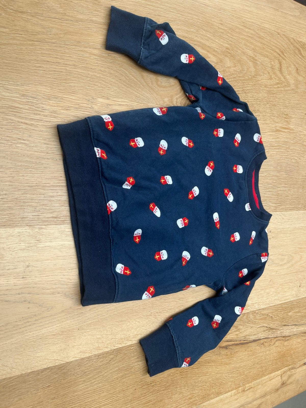 Leuke Sinterklaas trui maat 98/104, Kinderen en Baby's, Kinderkleding | Maat 104, Ophalen of Verzenden, Gebruikt, Jongen of Meisje