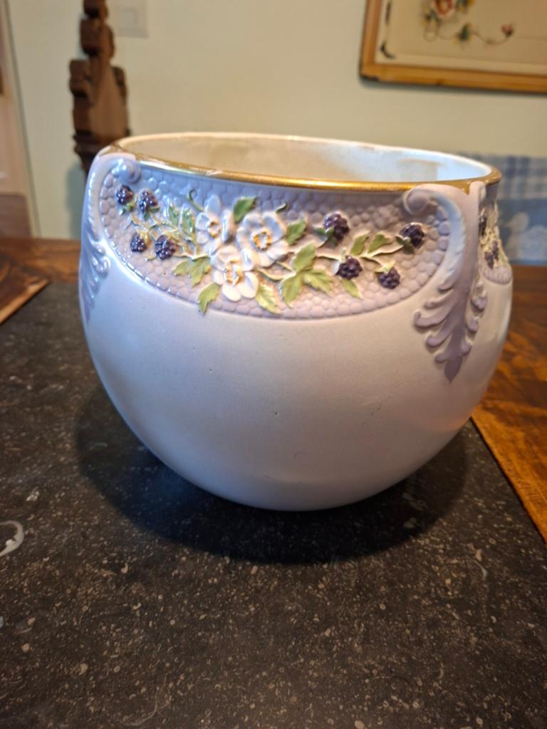 Te  koop  bloempot  societe  ceramique, Antiek en Kunst, Ophalen of Verzenden