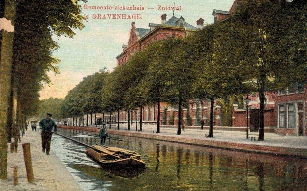 DEN  HAAG Gemeente ziekenhuis zuidwal, Verzenden, Voor 1920, Ongelopen, Zuid-Holland