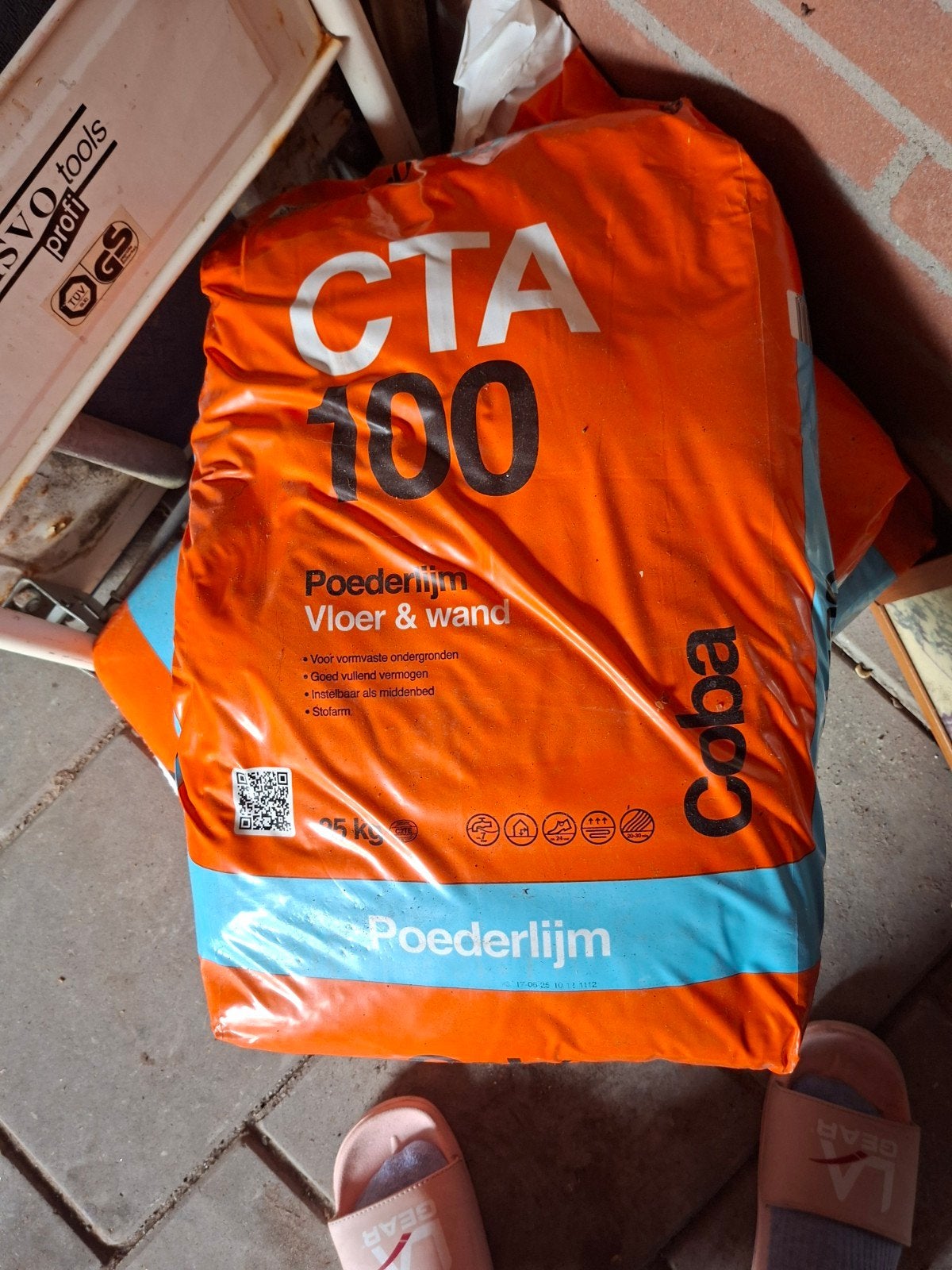 Te koop 3 zakken lijm poeder, Ophalen, Overige typen, Nieuw, Minder dan 20 cm