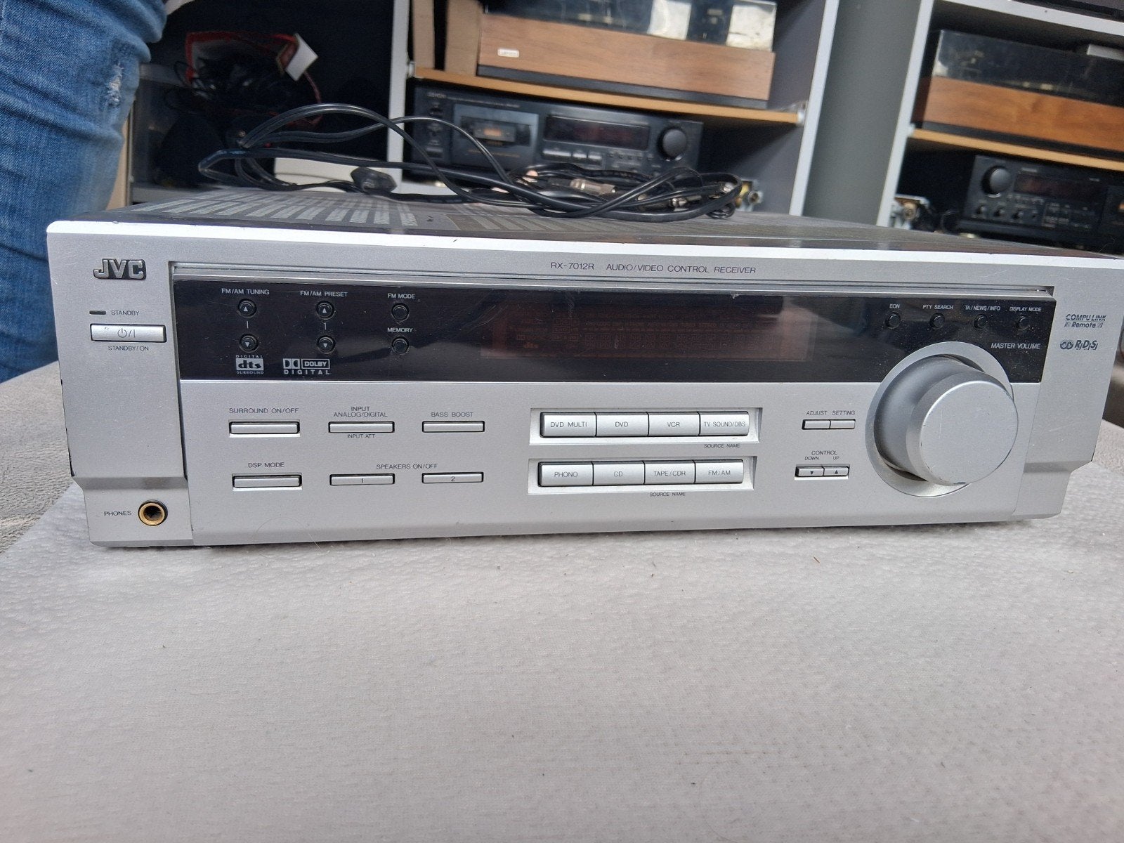 JVC RX-7012R Audio/Video Control Receiver, Gebruikt, JVC, Ophalen of Verzenden, 60 tot 120 watt