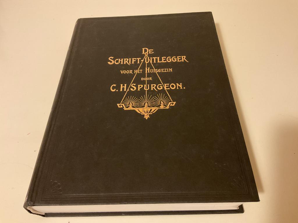 C.H. Spurgeon, De Schriftuitlegger voor het huisgezin, Ophalen of Verzenden, Zo goed als nieuw