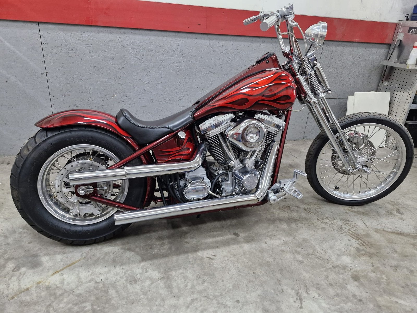 Hardtail bobber, Motoren, Particulier, Chopper