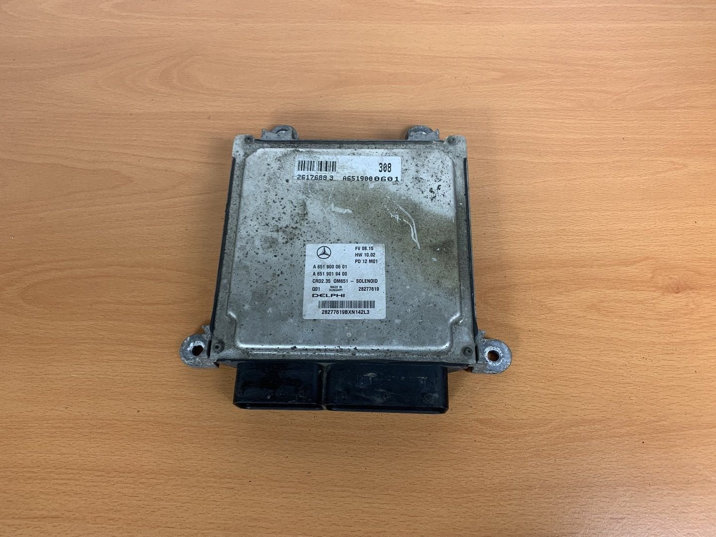 ECU computer mercedes sprinter diesel 2010-2013 A6519000601, Gebruikt, -, Ophalen of Verzenden, -