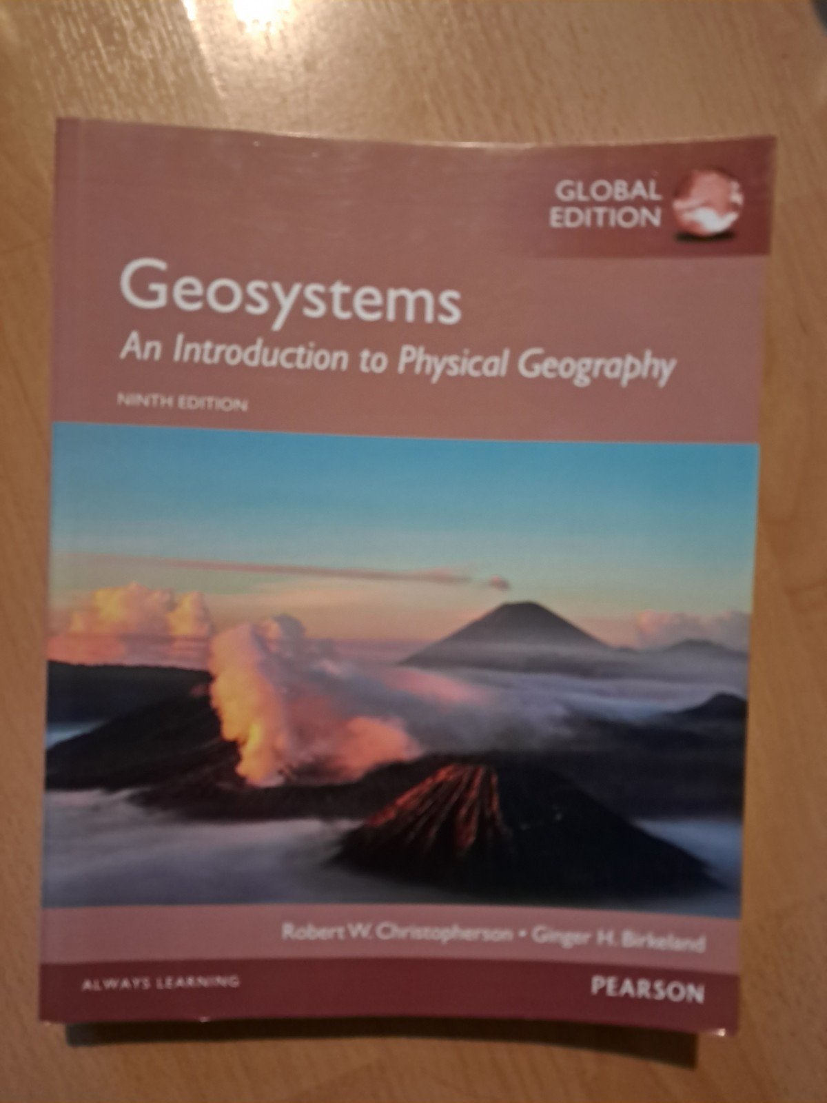Geosystems: An Introduction to Physical Geography 9 edition, HBO, Zo goed als nieuw, Beta, Verzenden