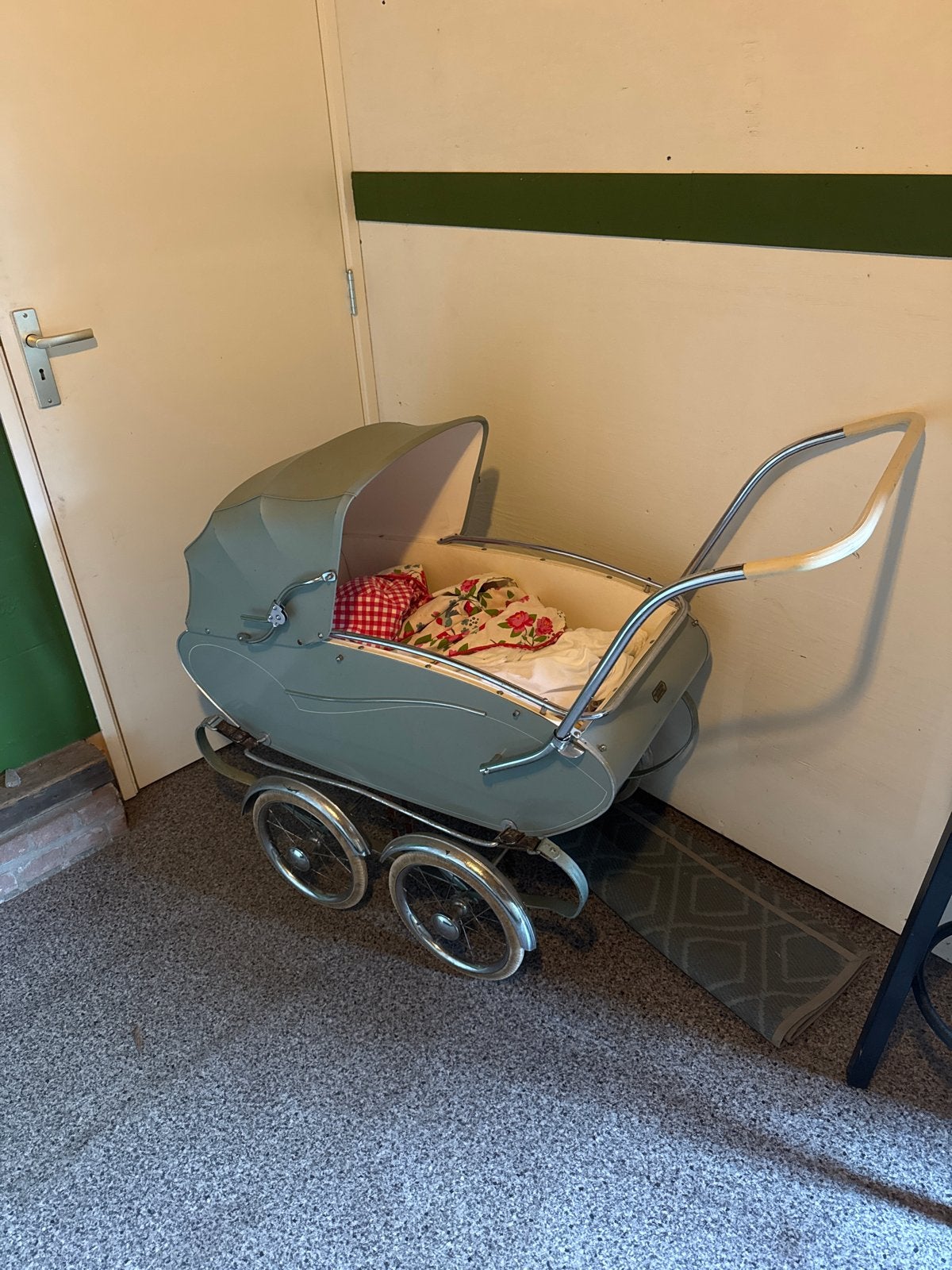 Vintage Kinderwagen Van Werven Meppel - Klassiek Model, Kinderen en Baby's, Kinderwagens en Combinaties, Gebruikt, Kinderwagen